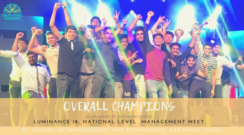 Overall Champions- Luminance- National Management Meet- Vagamon, Idukki